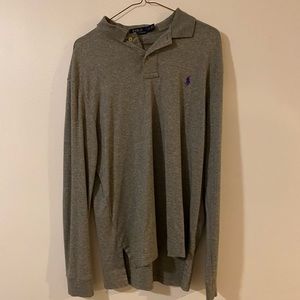 Polo long sleeve collard shirt